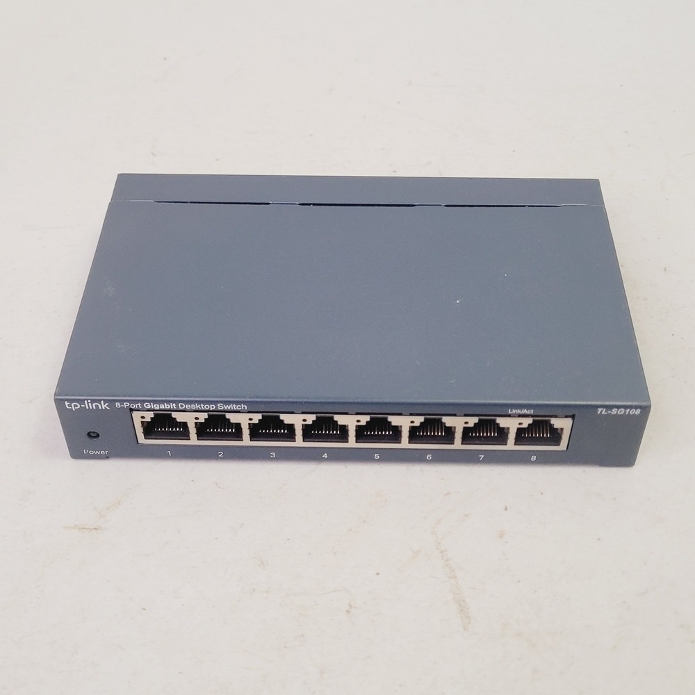 TP-LINK TL-SG108E 8 Ports Unmanaged Gigabit Ethernet Easy Smart Switch